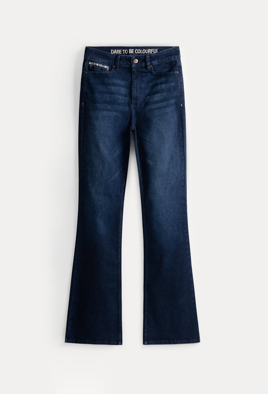 JEANS - Esmee Flare Dark Blue