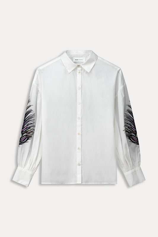 BLUSE - Maxime Feather White