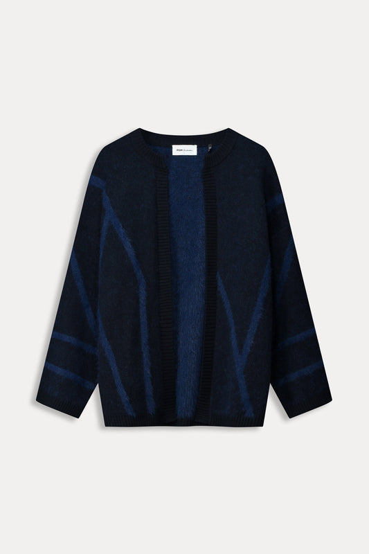 STRICKJACKE - Midnight Blue