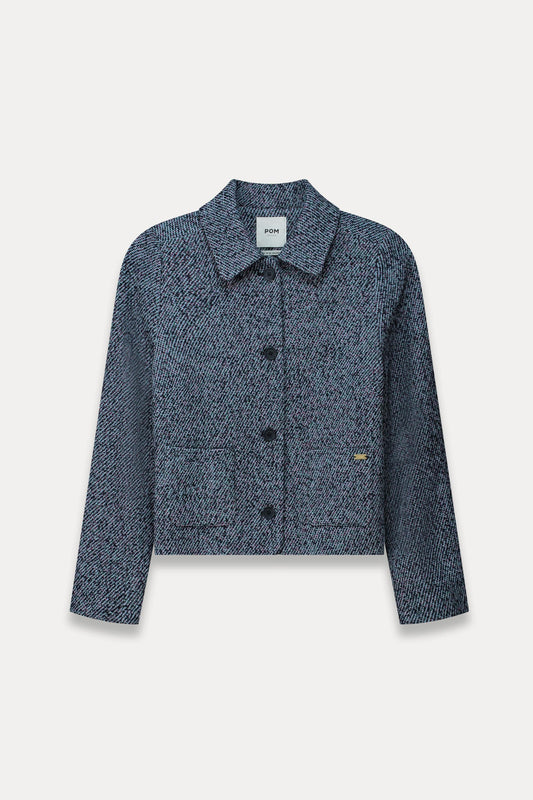 JACKE - Tweed Blue