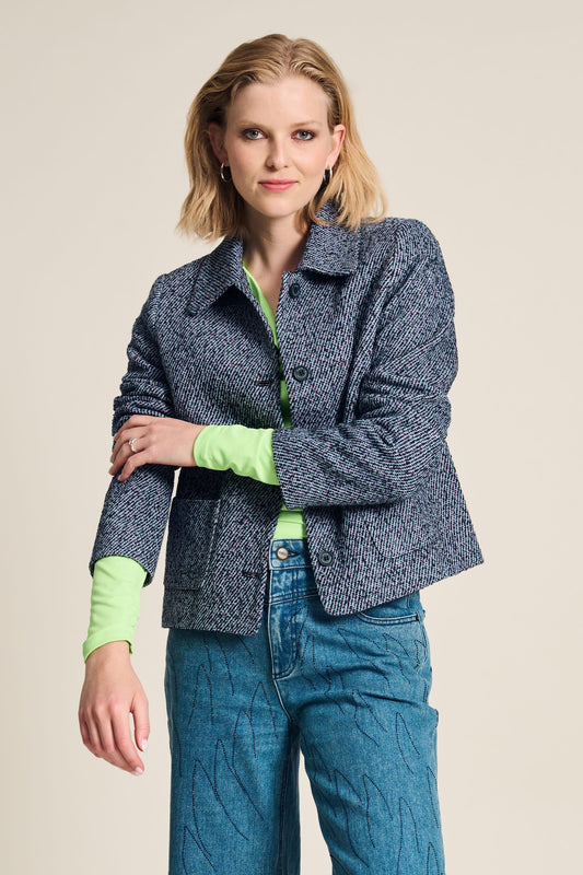 JACKE - Tweed Blue