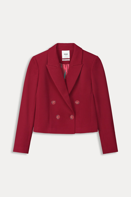 BLAZER - Burgundy Red Short