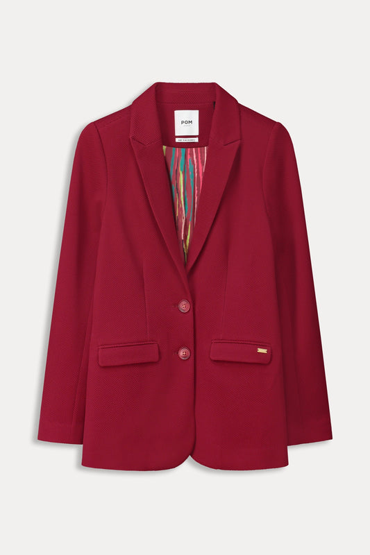 BLAZER - Burgundy Red