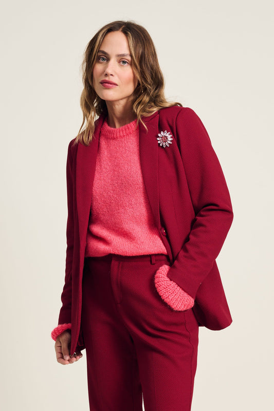 BLAZER - Burgundy Red