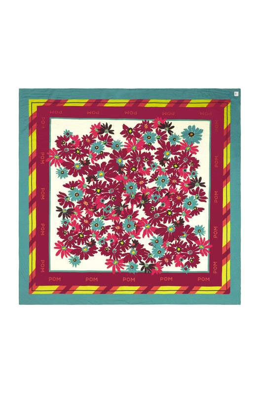 SCHAL - Silk Floral Green