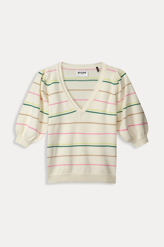 PULLOVER - Striped Multi