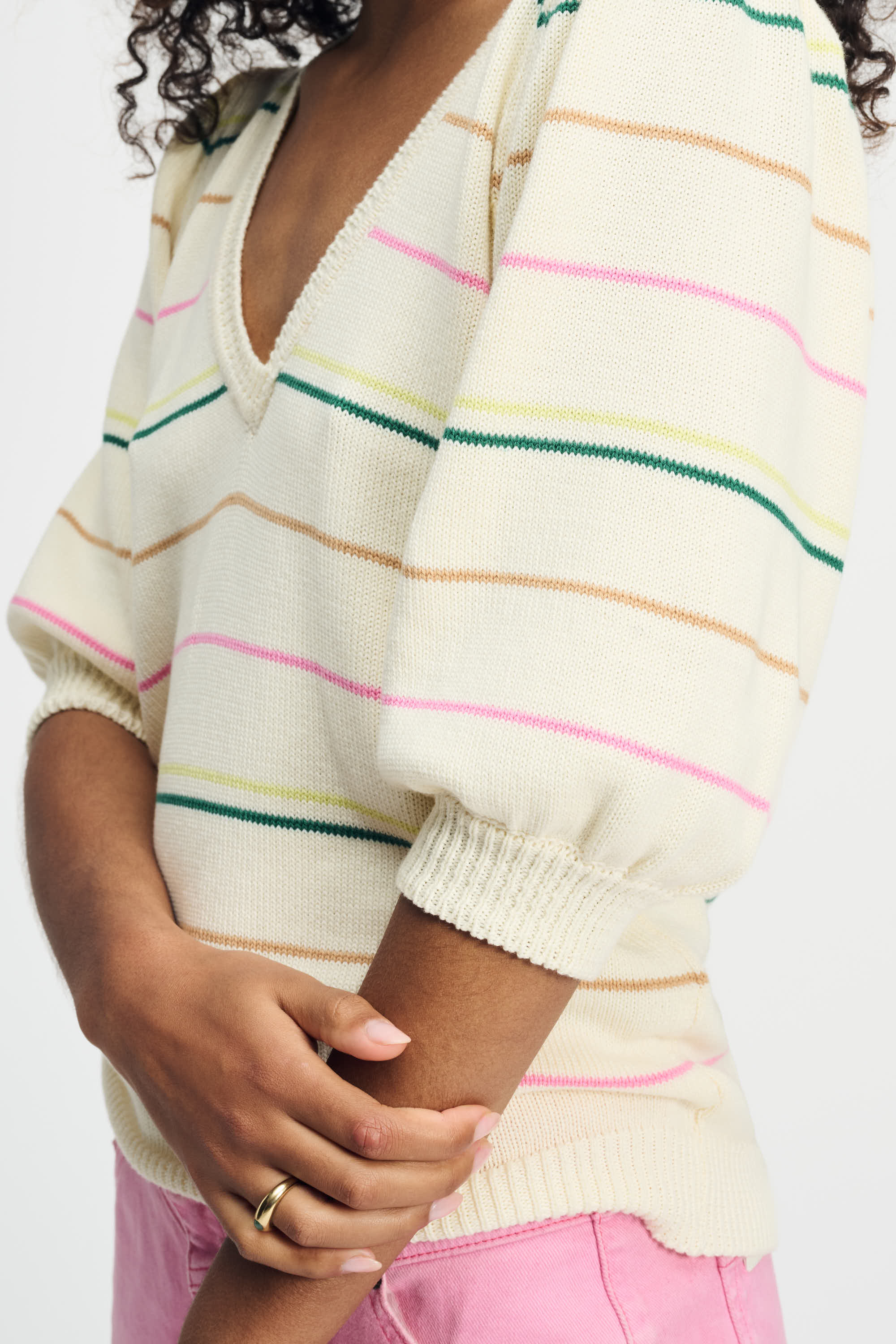 PULLOVER - Striped Multi